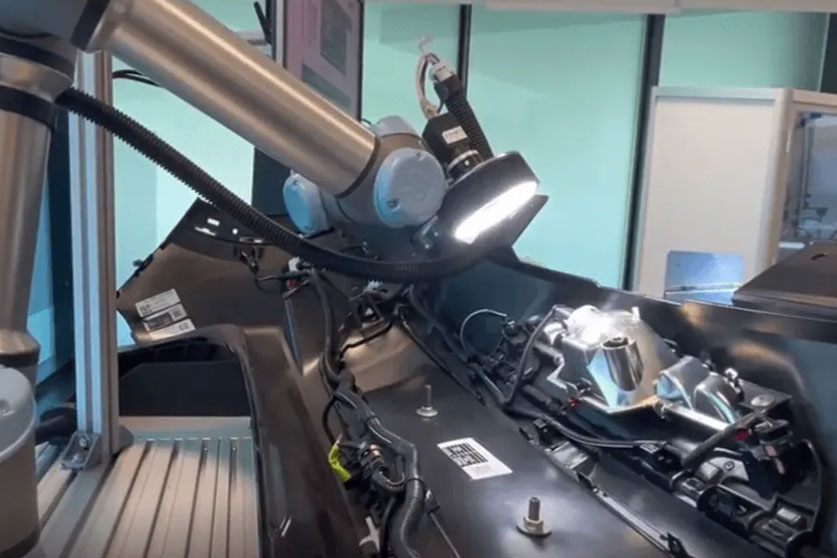 Vision-guided robot inspection system